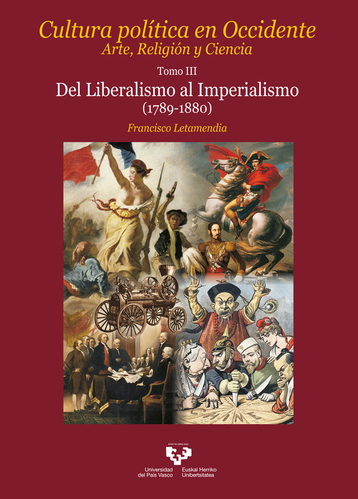 CULTURA POLITICA EN OCCIDENTE ARTE RELIGION VOL.3 DEL LIBER, de LETAMENDIA BELZUNCE, FRANCISCO | portada del libro