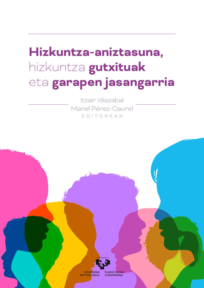 HIZKUNTZA ANIZTASUNA HIZKUNTZA GUTXITUAK ETA GARAPEN JASANG | portada del libro