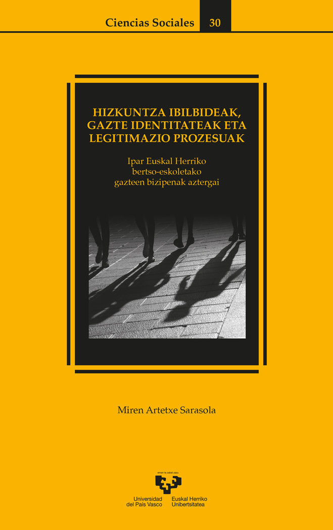 Hizkuntza ibilbideak, gazte identitateak eta legitimazio prozesuak, de ARTETXE SARASOLA, MIREN | portada del libro
