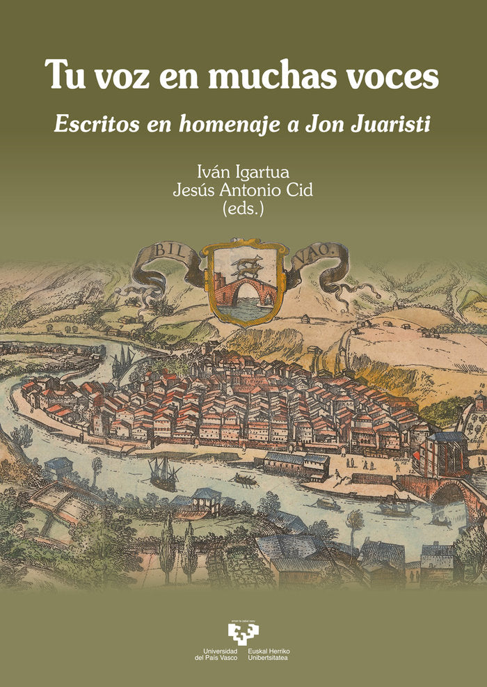 Tu voz en muchas voces. Escritos en homenaje a Jon Juaristi | portada del libro