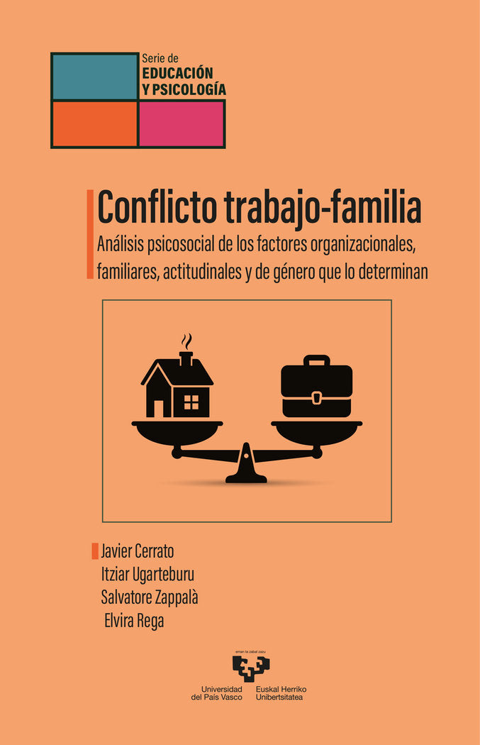 CONFLICTO TRABAJO FAMILIA | portada del libro