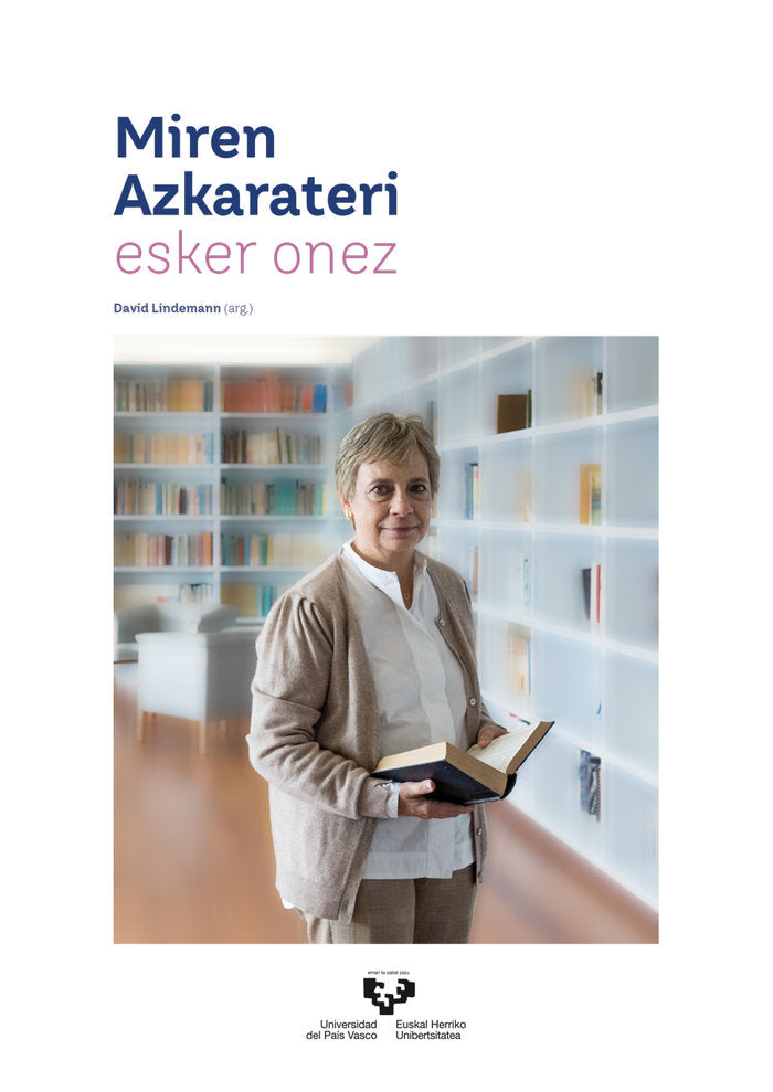 Miren Azkarateri esker onez | portada del libro