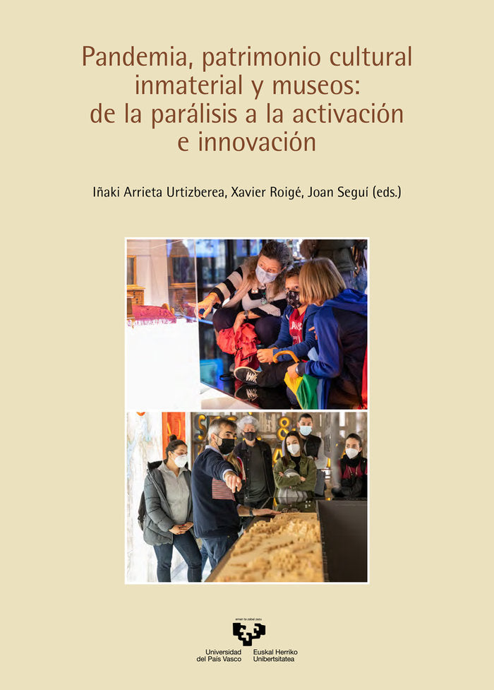 PANDEMIA PATRIMONIO CULTURAL INMATERIAL Y MUSEOS | portada del libro