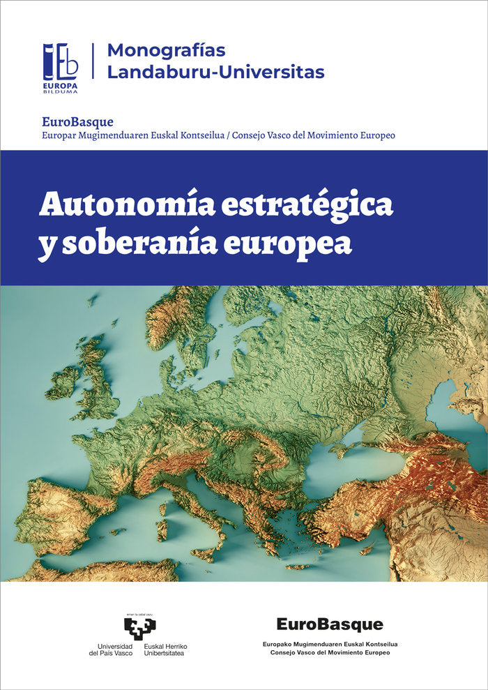 AUTONOMIA ESTRATEGICA Y SOBERANIA EUROPEA, de ZULUAGA ZAMALLOA, IRUNE | portada del libro