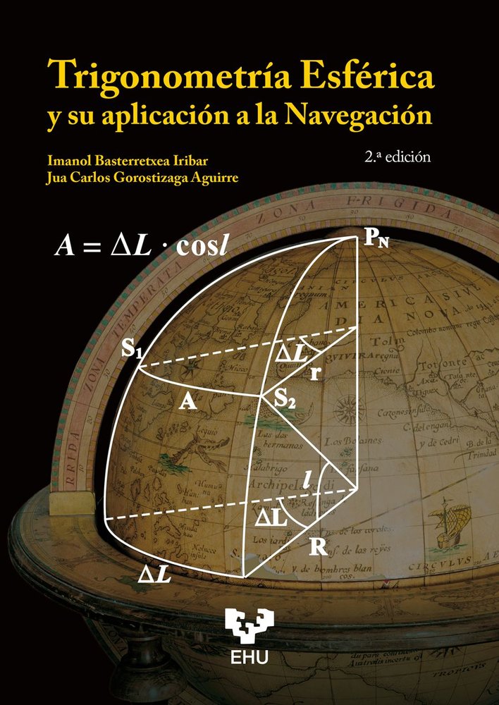 TRIGONOMETRIA ESFERICA Y SU APLICACION A LA NAVEGACION, de BASTERRETXEA IRIBAR, IMANOL | portada del libro