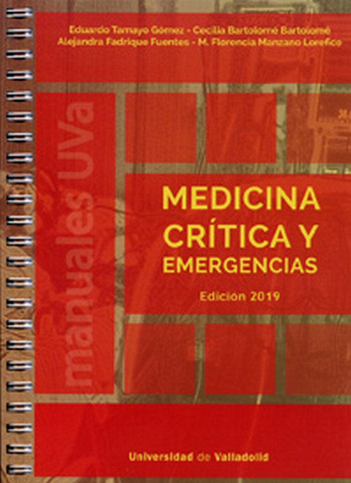 MEDICINA CRÍTICA Y EMERGENCIAS. EDICIÓN 2019, de TAMAYO GOMEZ, EDUARDO | portada del libro