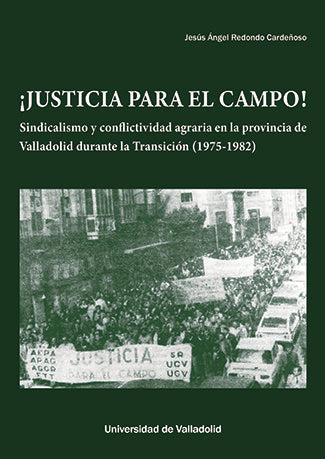 JUSTICIA PARA EL CAMPO, de REDONDO CARDEÑOSO, JESUS ANGEL | portada del libro