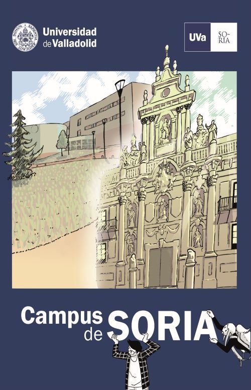 COMIC CAMPUS DE SORIA. UNIVERSIDAD DE VALLADOLID, de RUIZ ZAPATERO | portada del libro