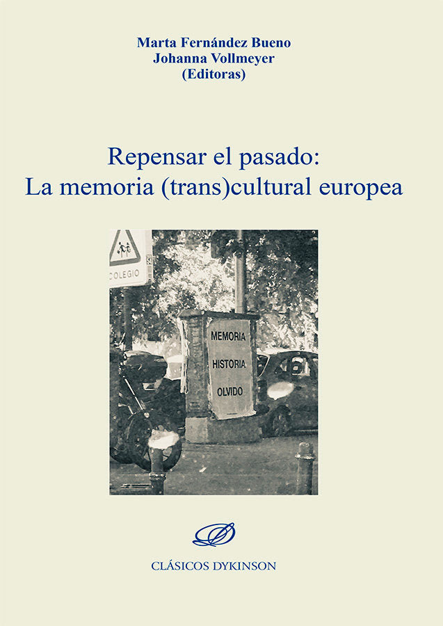 Repensar el pasado, de VOLLMEYER, JOHANNA | portada del libro