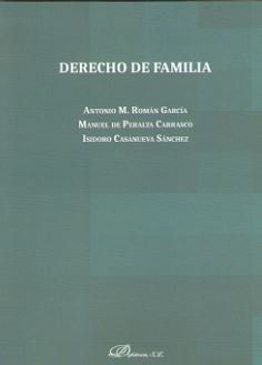 Derecho de Familia, de Román García | portada del libro