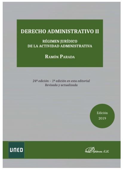 Derecho Administrativo II, de Parada Vázquez, José Ramón | portada del libro