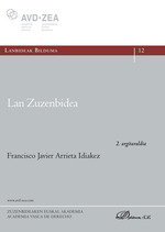 Lan Zuzenbidea, de Arrieta Idiakez | portada del libro