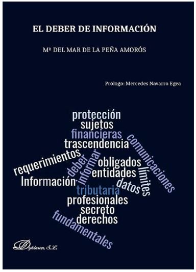 El deber de la información, de Peña Amorós, Mª del Mar | portada del libro