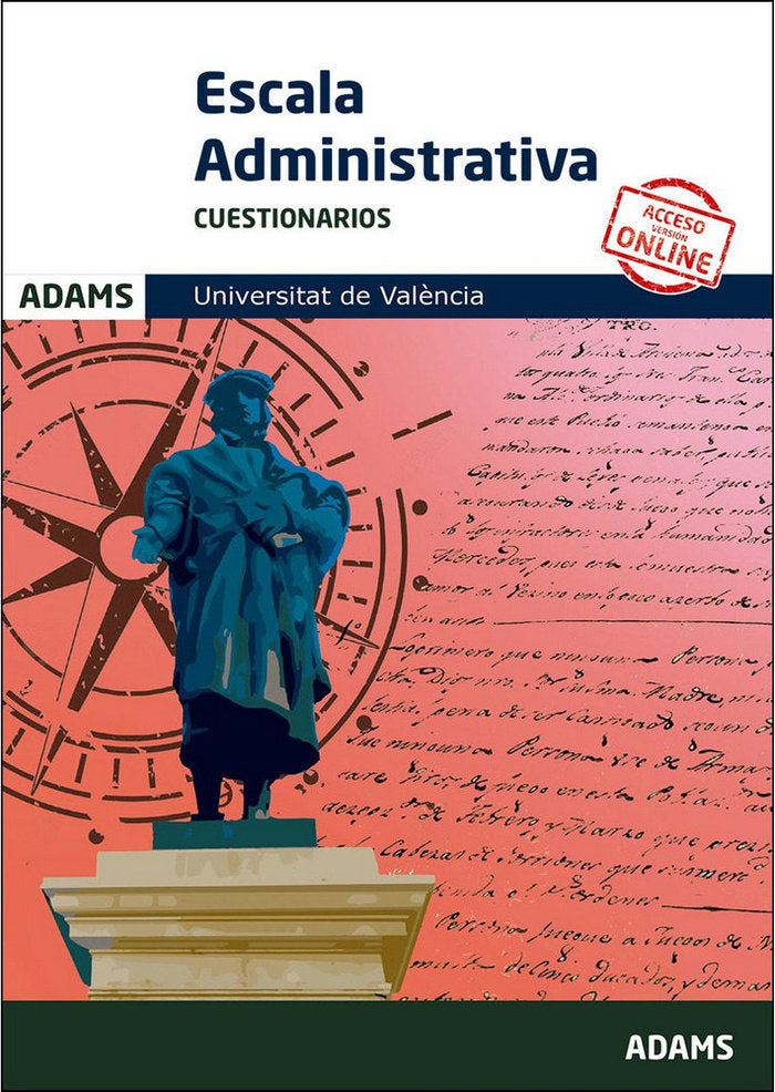 Cuestionarios Escala Administrativa Universitat de València, de Varios autores | portada del libro