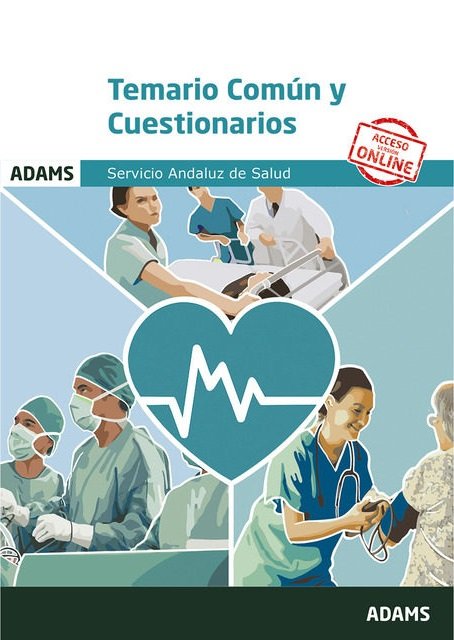 Temario Común y Cuestionarios Servicio Andaluz de Salud, de Varios autores | portada del libro