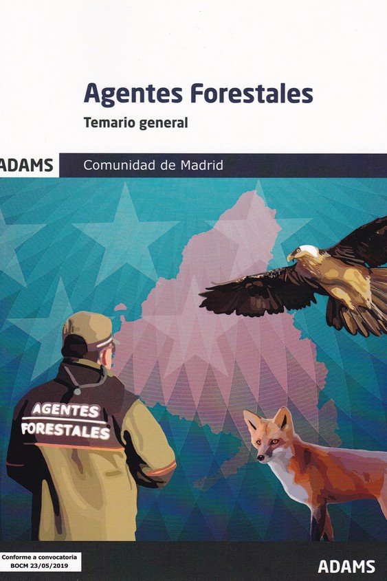 Temario General Agentes Forestales. Comunidad de Madrid, de Varios autores | portada del libro