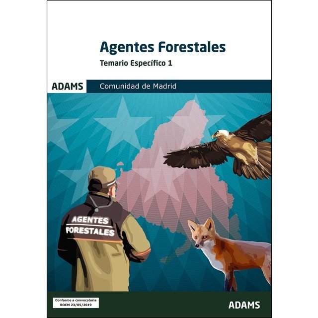 Temario específico 1 Agentes Forestales Comunidad de Madrid, de Varios autores | portada del libro