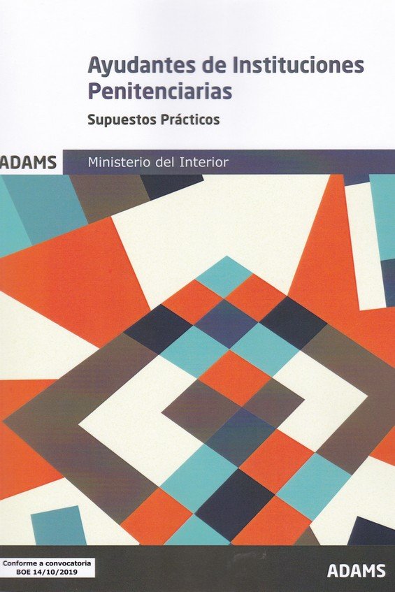 SUPUESTOS PRACTICOS AYUDANTES INSTITUCIONES PENITENCIARIAS, de AA.VV. | portada del libro
