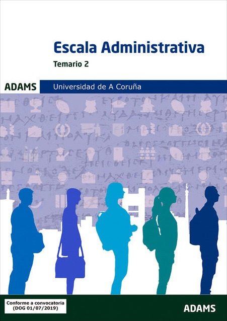 Temario 2 Escala Administrativa Universidad de A Coruña, de Varios autores | portada del libro