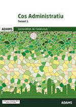 Temari 1 Cos Administratiu Generalitat de Catalunya, de Varios autores | portada del libro