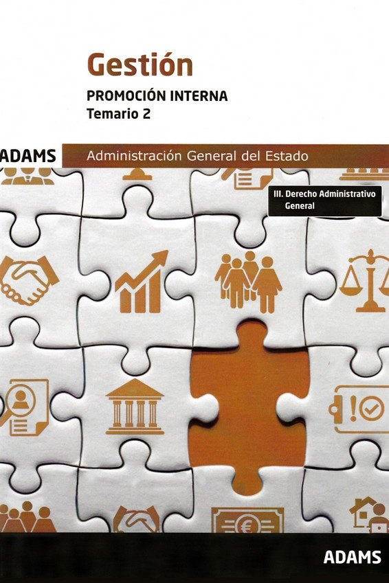Temario 2 Gestión de la Administración del Estado, promoción interna, de Varios autores | portada del libro