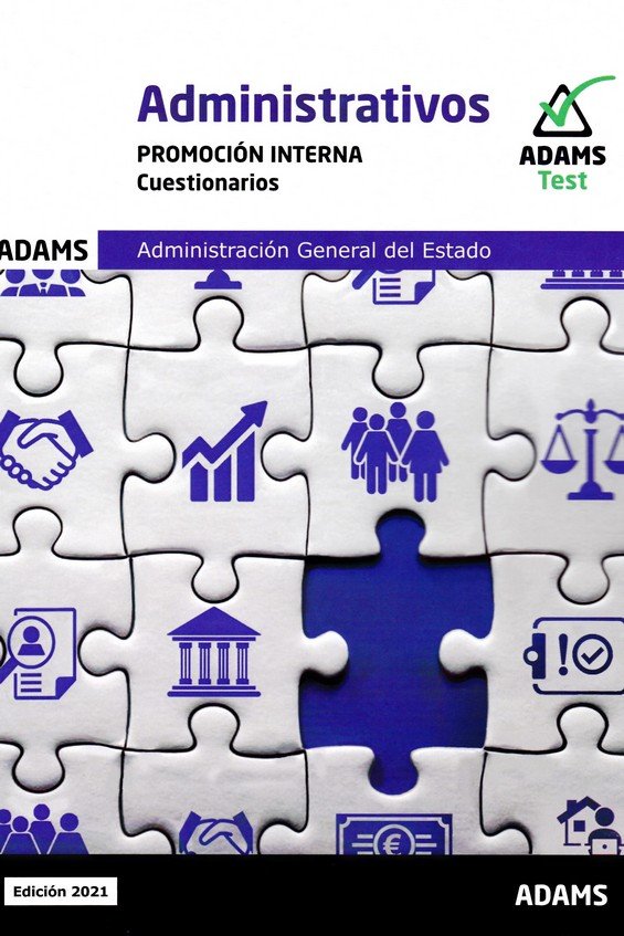 CUESTIONARIO ADMINISTRATIVOS ADMINISTRACION DEL ESTADO PROMOCION, de VARIOS | portada del libro
