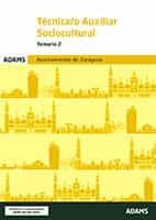Temario 2 Técnico Auxiliar Sociocultural Ayuntamiento de Zaragoza, de Varios autores | portada del libro
