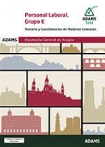 TEMARIO Y CUESTIONARIOS DE MATERIAS COMUNES PERSONAL LABORAL, de AA.VV. | portada del libro