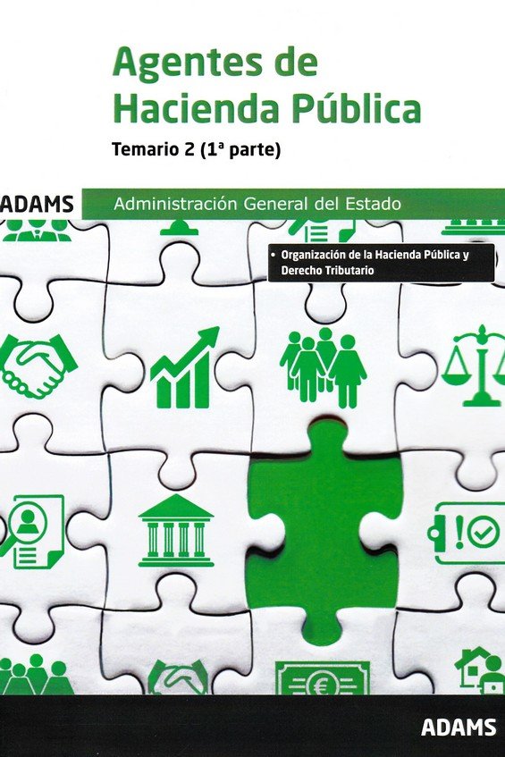 AGENTES DE HACIENDA PUBLICA - TEMARIO 2 (1º Y 2º PARTE), de VV.AA. | portada del libro