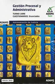 GESTION PROCESAL Y ADMINISTRATIVA - TURNO LIBRE - CUESTIONARIOS | portada del libro