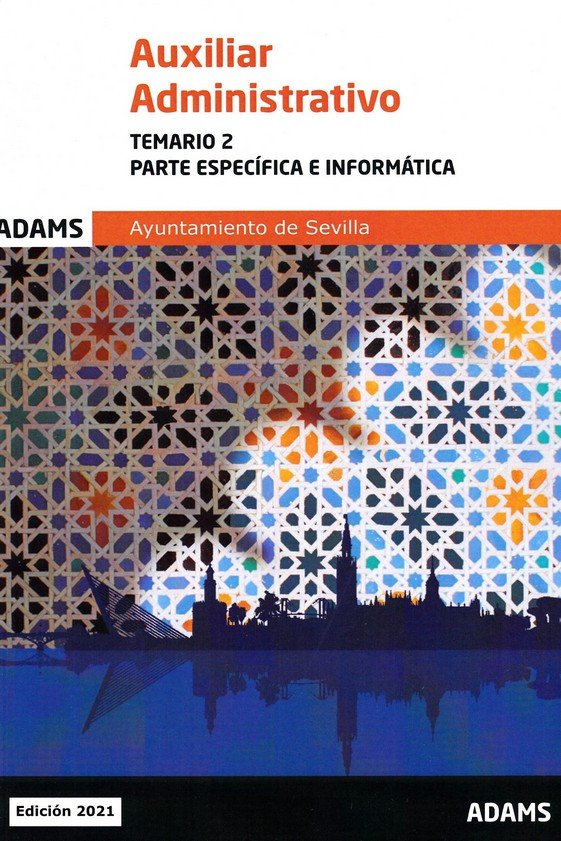 AUXILIAR ADMINISTRATIVO. AYUNTAMIENTO DE SEVILLA. | portada del libro