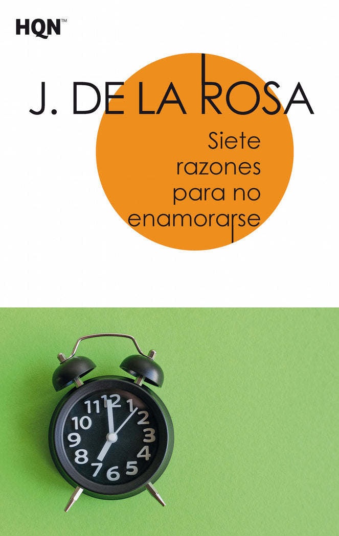 Siete razones para no enamorarse, de De La Rosa | portada del libro