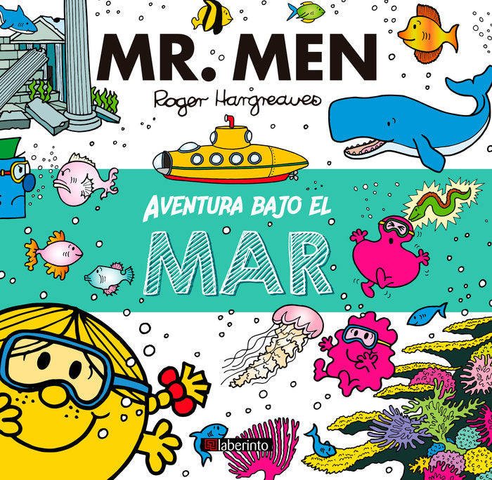 Aventura bajo el mar, de Hargreaves, Adam | portada del libro