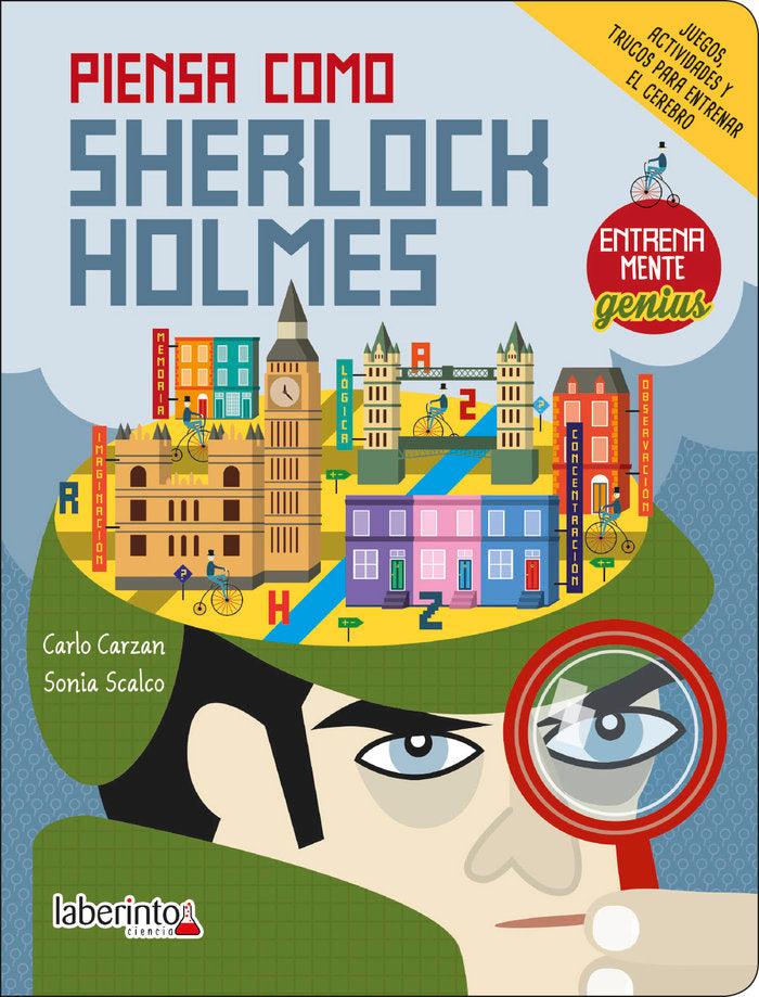 Piensa como Sherlock Holmes, de Carzan, Carlo | portada del libro