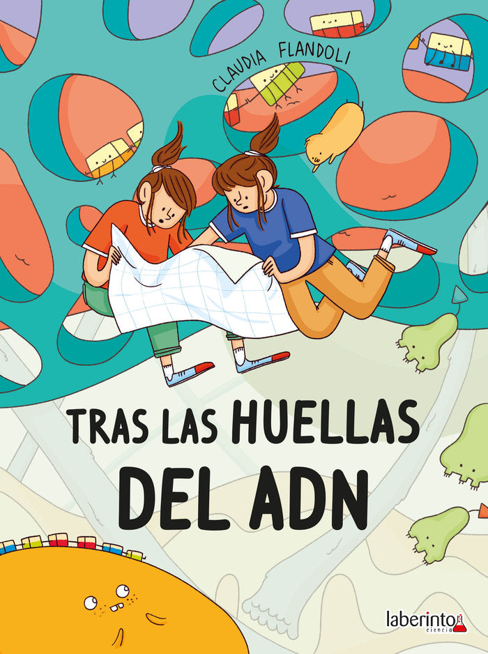 TRAS LAS HUELLAS DEL ADN, de FLANDOLI, CLAUDIA | portada del libro