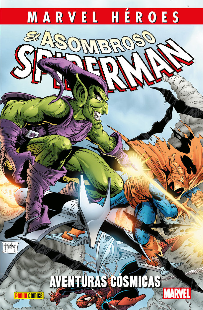 EL ASOMBROSO SPIDERMAN: AVENTURAS COSMICAS, de MICHELINIE | portada del libro