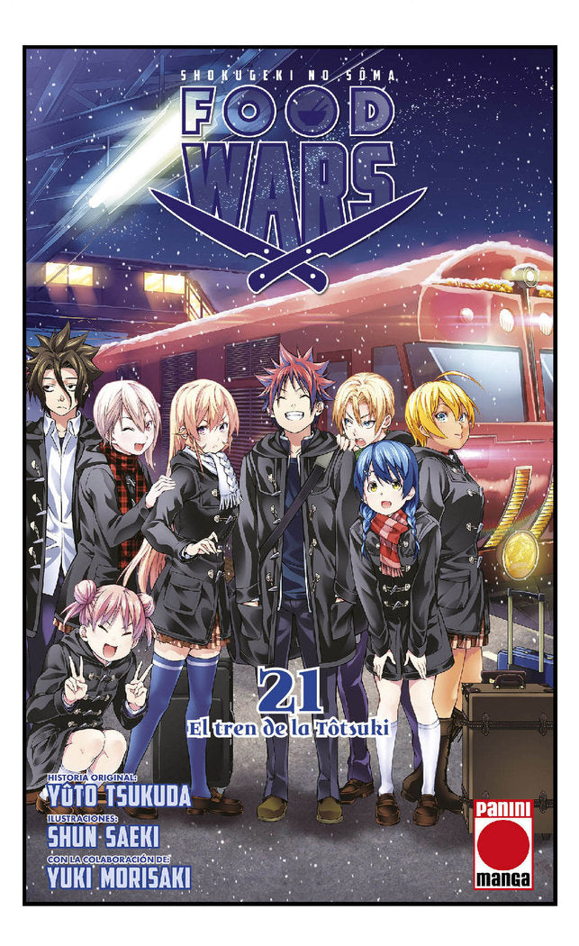 FOOD WARS 21, de TSUKUDA, YOKU | portada del libro