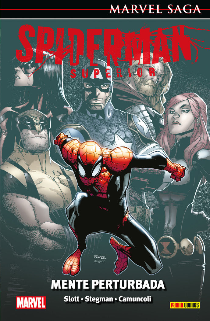 EL ASOMBROSO SPIDERMAN 40: SPIDERMAN SUPERIOR: MENTE PERTURBADORA, de STEGMAN, RYAN | portada del libro