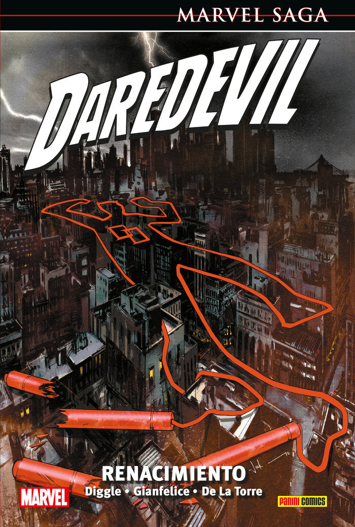 DAREDEVIL 24: RENACIMIENTO, de DIGGLE, ANDY | portada del libro