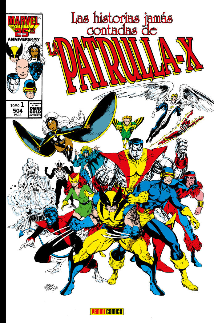 LAS HISTORIAS JAMAS CONTADAS DE LA PATRULLA-X 01, de BOLTON, JOHN | portada del libro