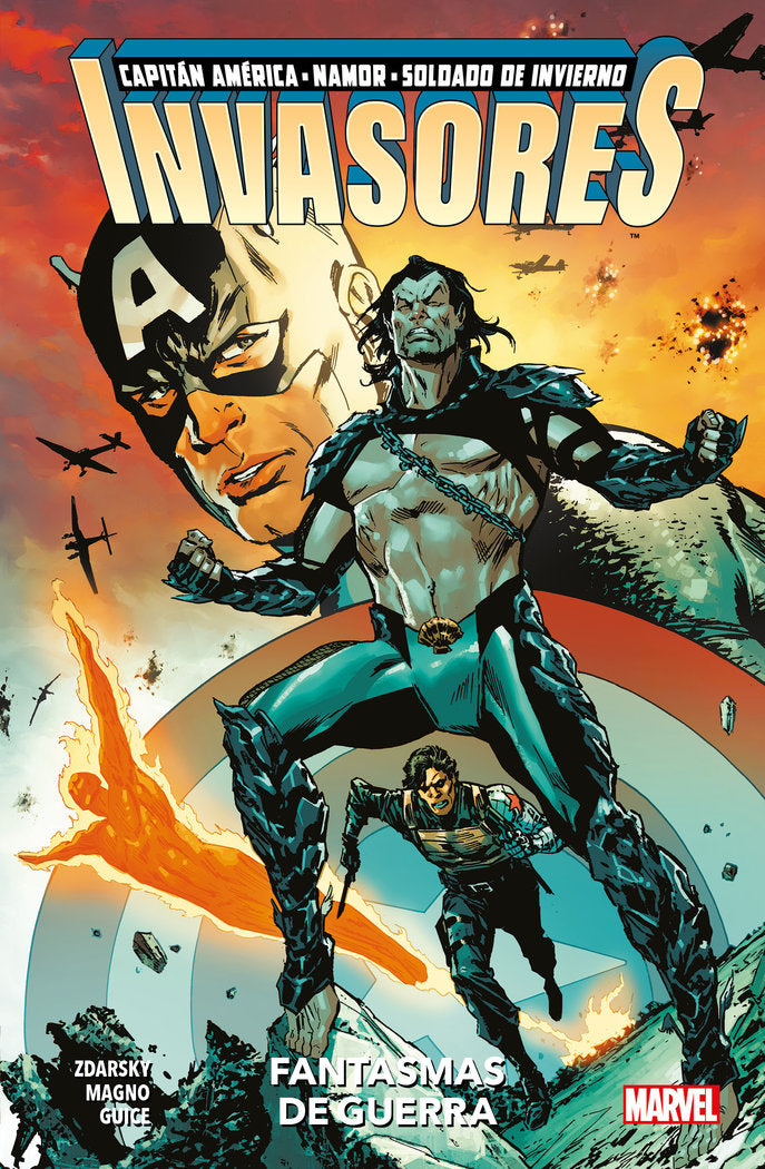 INVASORES 01: FANTASMAS DE GUERRA, de MAGNO, CARLOS | portada del libro