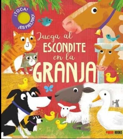 JUEGA AL ESCONDITE EN LA GRANJA, de VV.AA. | portada del libro