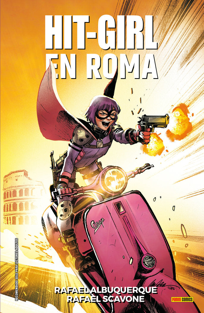 HIT-GIRL, de ALBUQUERQUE, RAFAEL | portada del libro