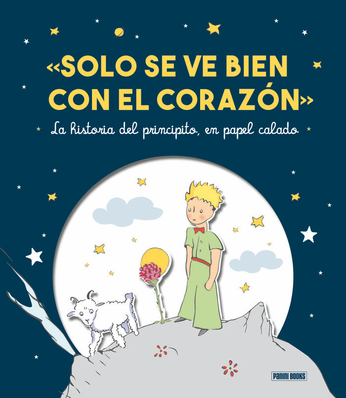 SOLO SE VE BIEN CON CORAZON PAPL CALADO, de AA.VV. | portada del libro
