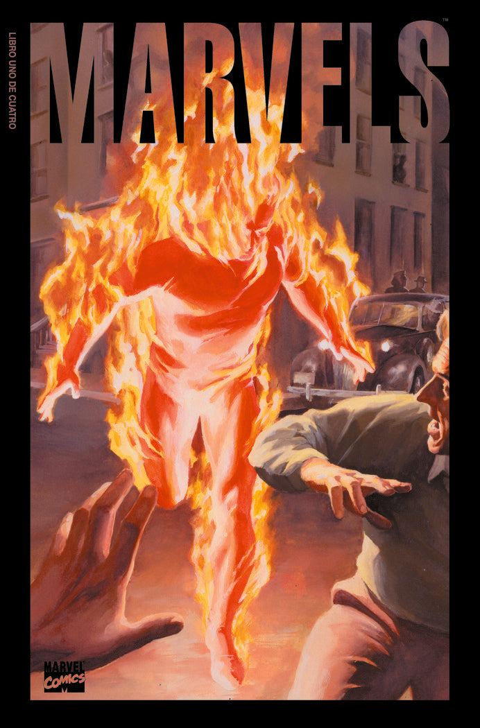 MARVEL FACSIMIL: MARVELS 1, de KURT BUSIEK | portada del libro