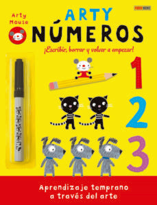 NUMEROS PEGATINAS BORRABLES | portada del libro