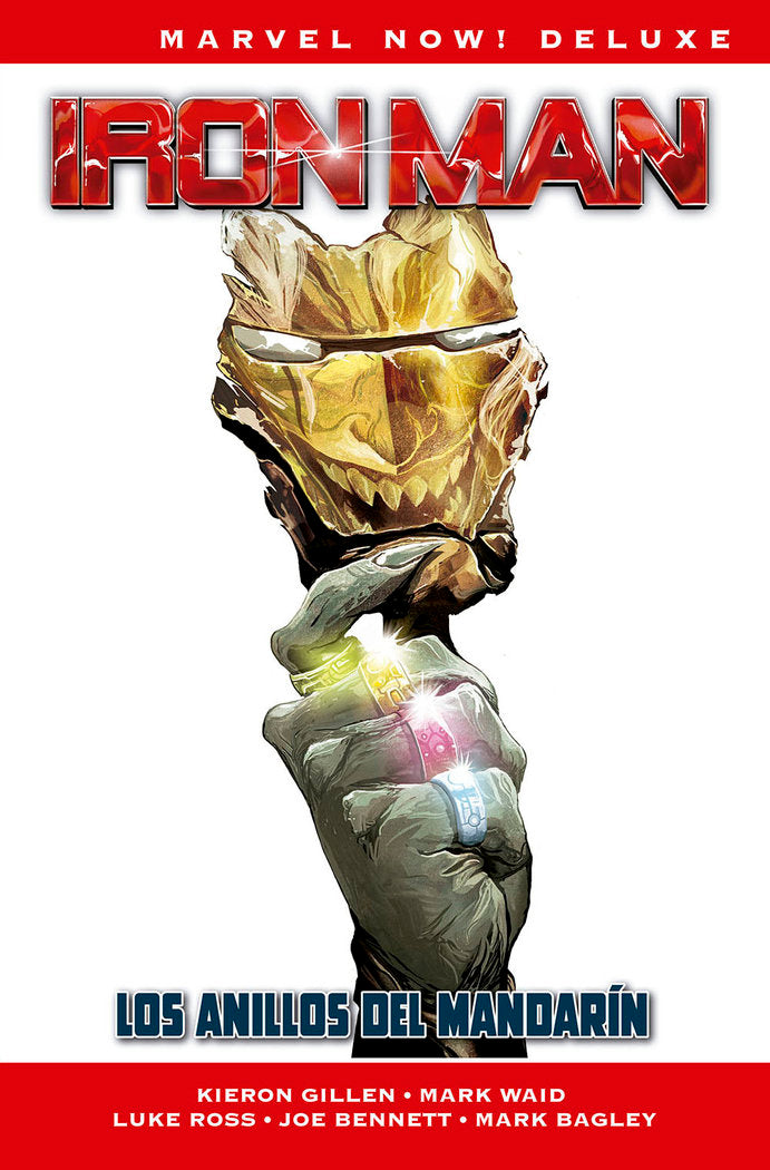IRON MAN DE KIERON GILLEN 03: LOS ANILLOS DEL MANDARIN | portada del libro
