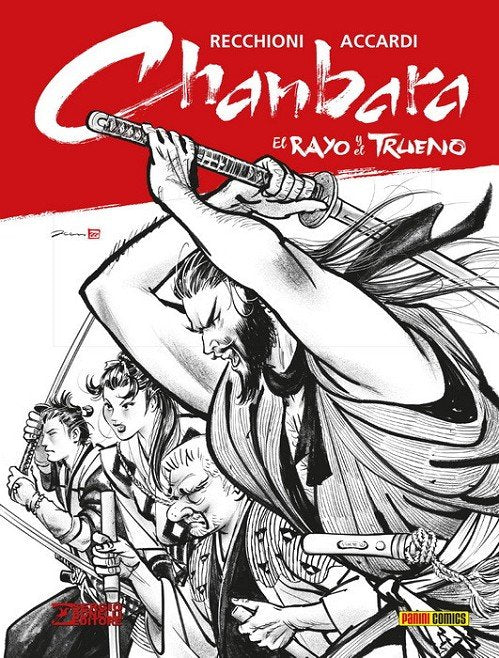 CHANBARA 02: EL RAYO Y EL TRUENO, de ROBERTO RECCHIONI | portada del libro