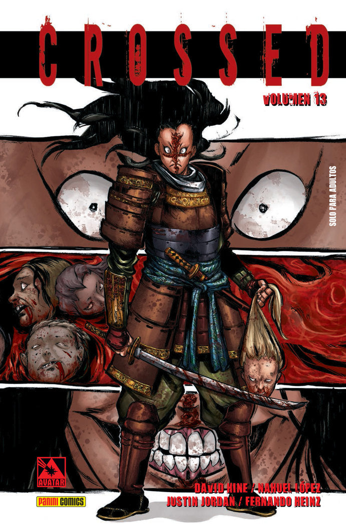 CROSSED 13, de HINE, DAVID | portada del libro
