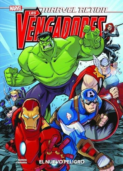 MA03 VENGADORES 1 EL NUEVO PELIGRO, de SOMMARIVA | portada del libro